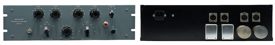 Audioscape EQP 2A front rear
