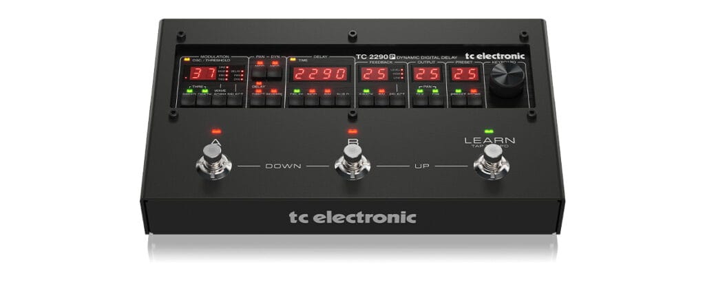 TC Electronic introduces the 2290 P Dynamic Digital Delay - compact reissue  of the legendary studio effect – Audiosteps App