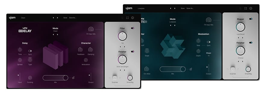 ujam UFX filter delay